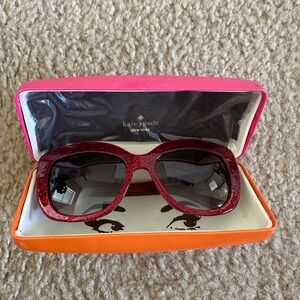 Kate Spade New York Women’s Ursula Oversized  Cat Eye Sunglasses